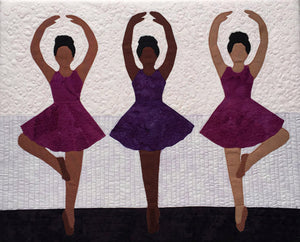 African-American ballerina art, black ballerina art