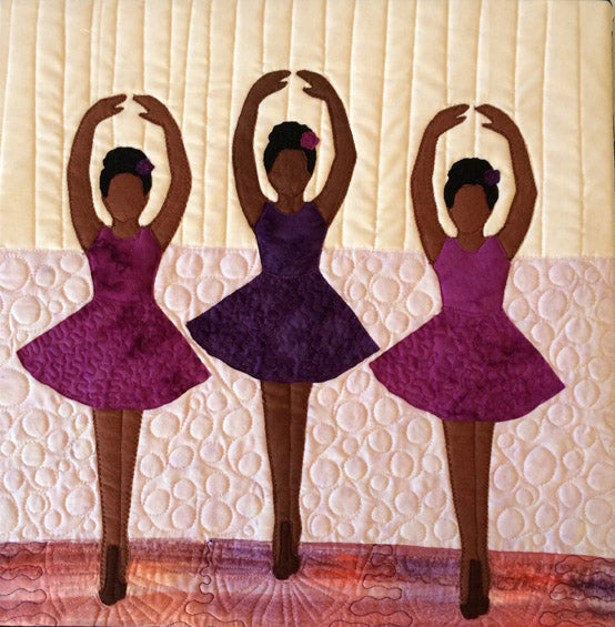 African-American ballerina art, black ballerina art
